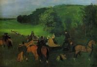 Degas, Edgar - On the Racecourse